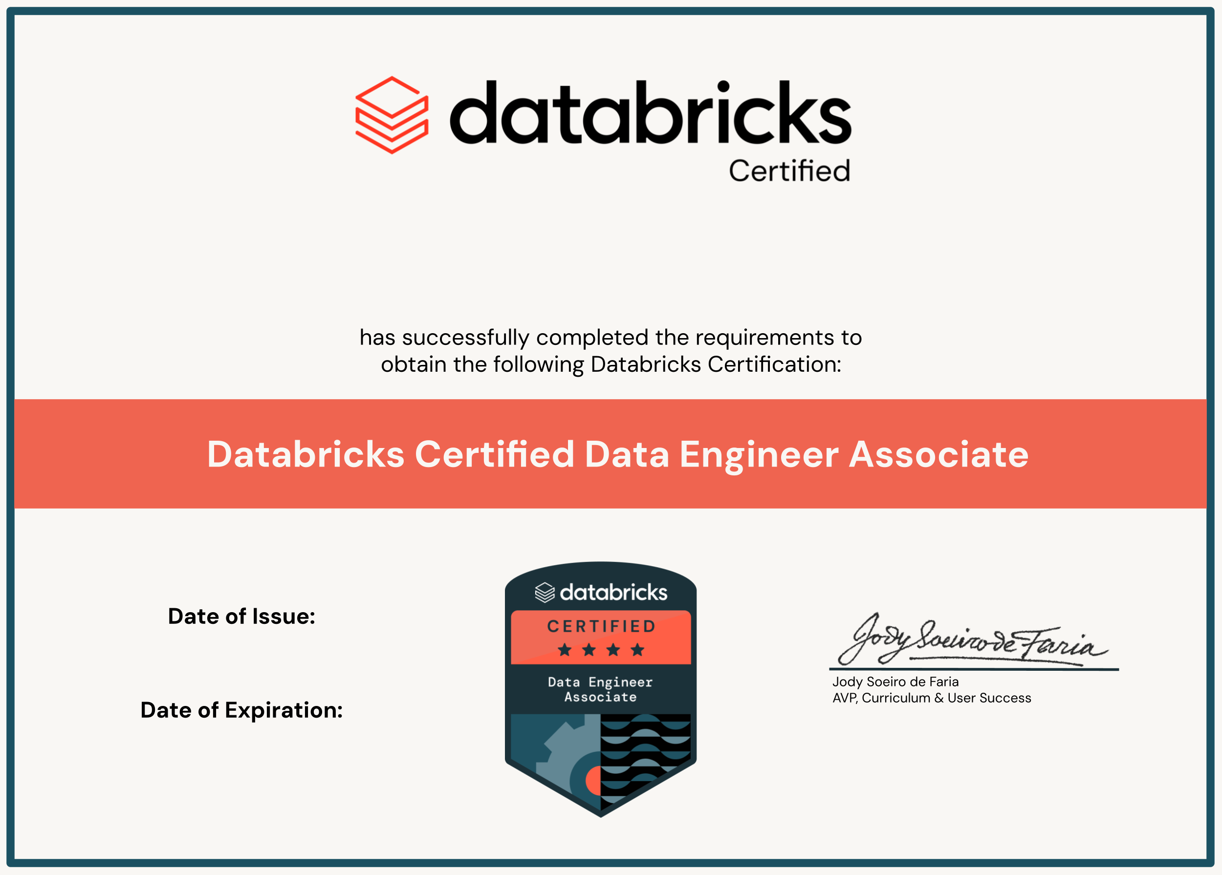 Databricks Certified Data Engineer Associate